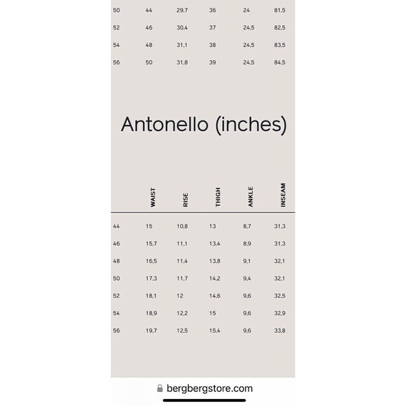 Men's Antonello Za Corduroy Wide Leg Trousers Size 50 Made In Italy - Picture 12 of 12
